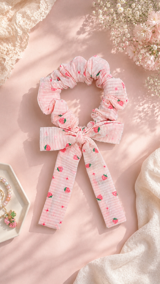 BERRY SWEET SCARF PONY
