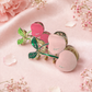 CHERRY KISS CHARM CLAW CLIP 🍒