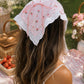 BERRY SWEET LACE HEADSCARF