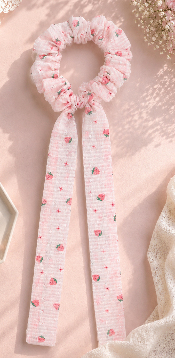 BERRY SWEET SCARF PONY