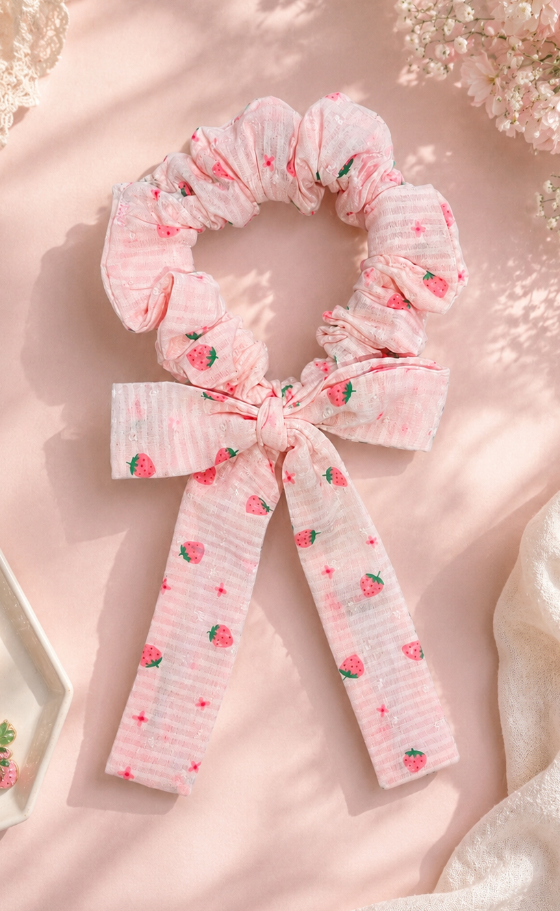 BERRY SWEET SCARF PONY