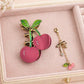 CHERRY KISS CHARM CLAW CLIP 🍒