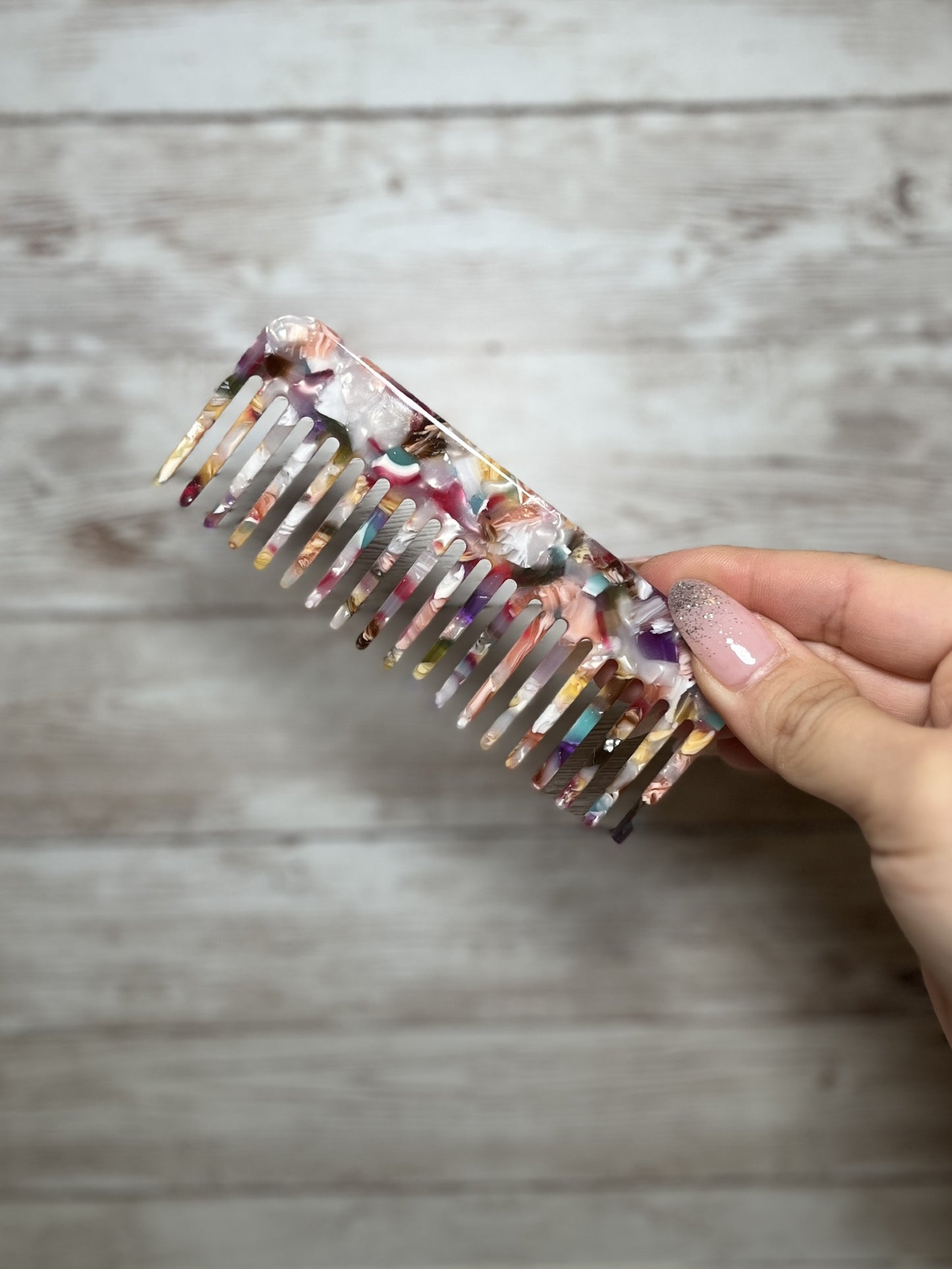 HAIR COMB - CONFETTI