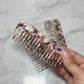 HAIR COMB - CONFETTI