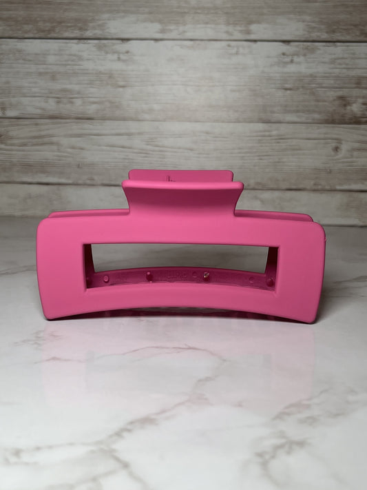 HAIR CLAW - HOT PINK