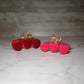 HAIR CLAW - HOT PINK HEARTS