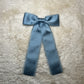 EDEN FRENCH BARRETTE - DUSTY BLUE