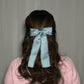 EDEN FRENCH BARRETTE - DUSTY BLUE