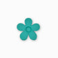 HAIR CLAW DAISY - TURQUOISE