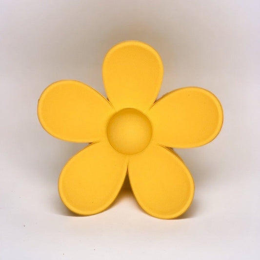 HAIR CLAW DAISY - YELLOW